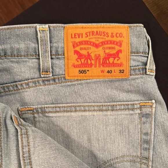 Light Blue Denim Jeans - Picture 3 of 3